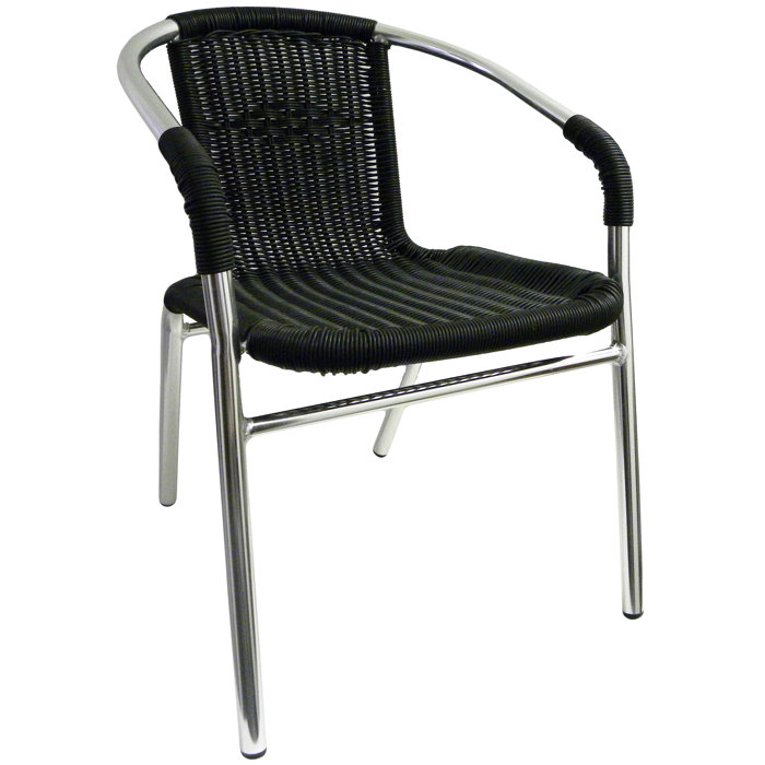 H&D Restaurant Supply, Inc. Chaise de patio empilable et Commentaires